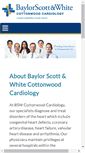 Mobile Screenshot of cottonwoodcardiology.com